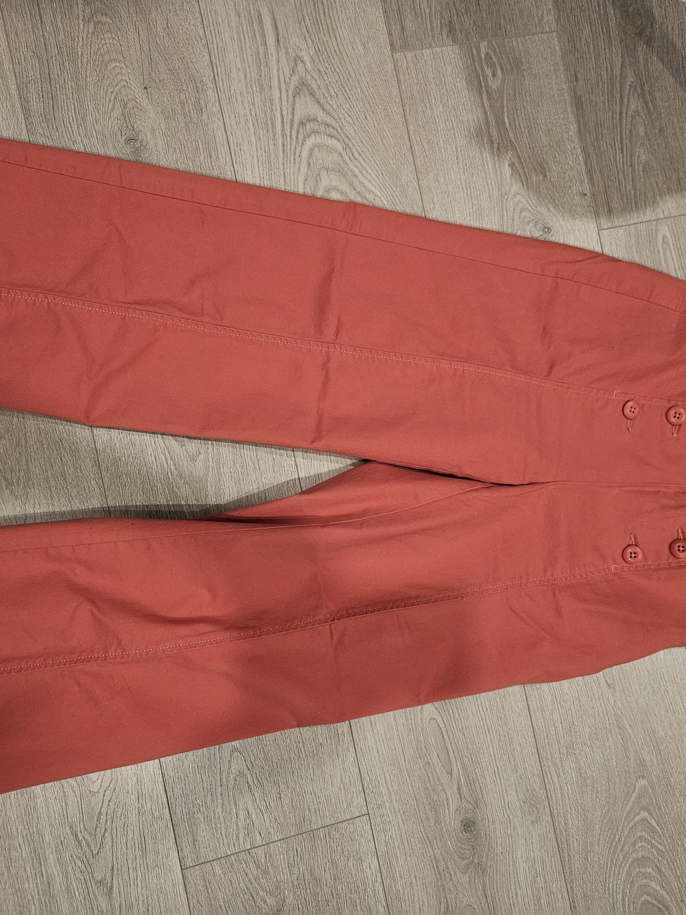 LOFT Coral-Red Sailor Chino Pants 2P